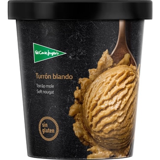 helado de turrón blando sin gluten tarrina 500 ml - El Corte Ingles