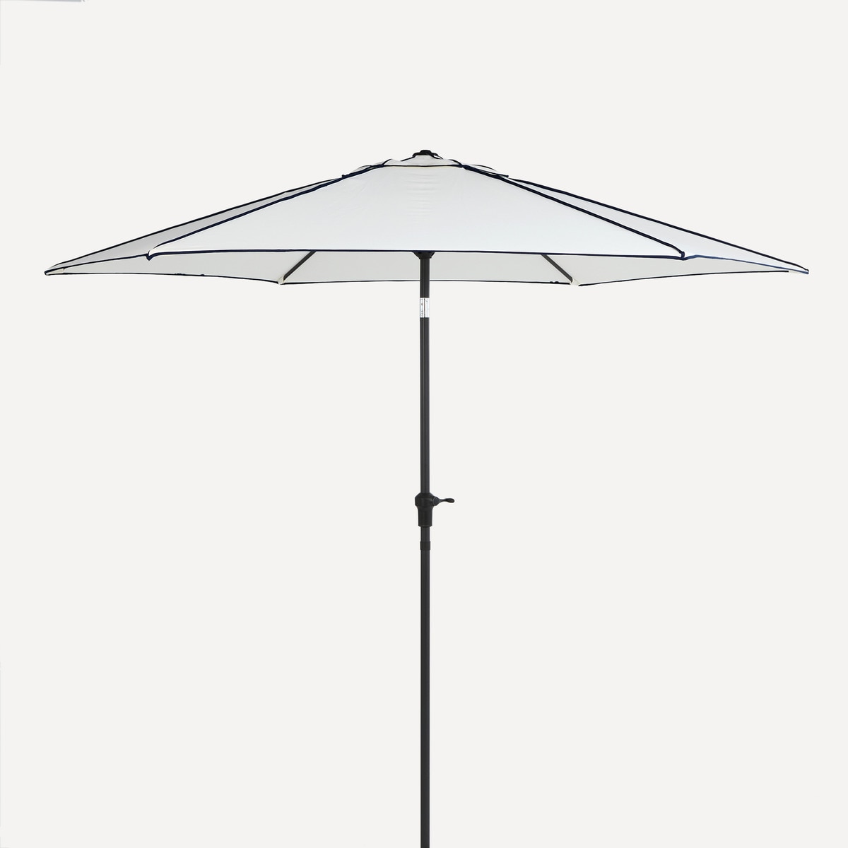 Parasol redondo Amalfi El Corte Inglés Azul / Blanco-1