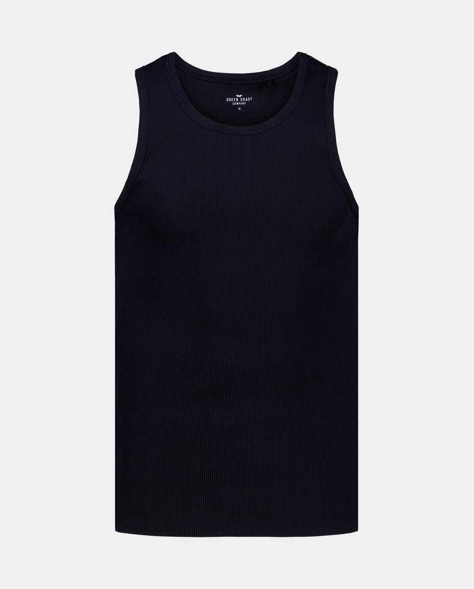 T-shirt Tank Top Preto-4
