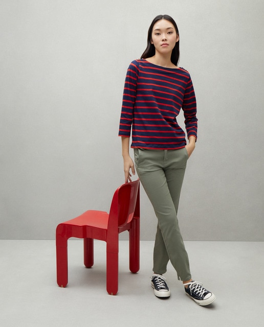 Imagen 0 de Pantalón de mujer slim chino