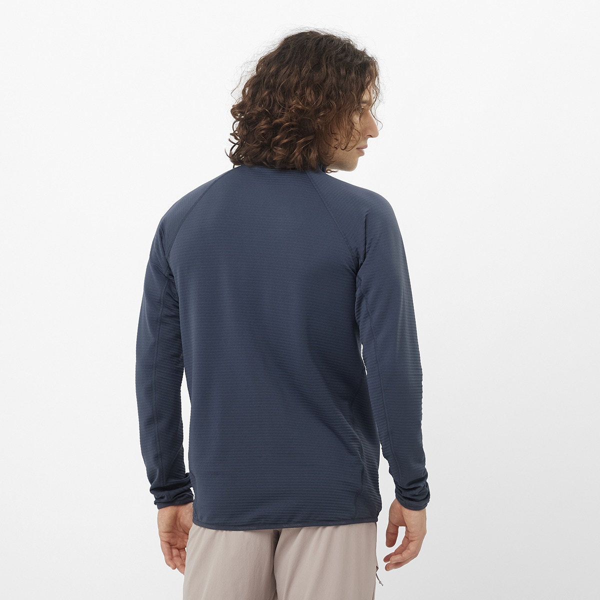 Imagen 2 de Chaqueta con capucha de hombre ESSENTIAL LIGHTWARM Salomon - Gris Gris