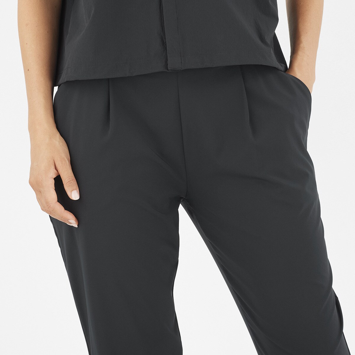 Pantalones de mujer COMET Salomon - Negro Negro-3