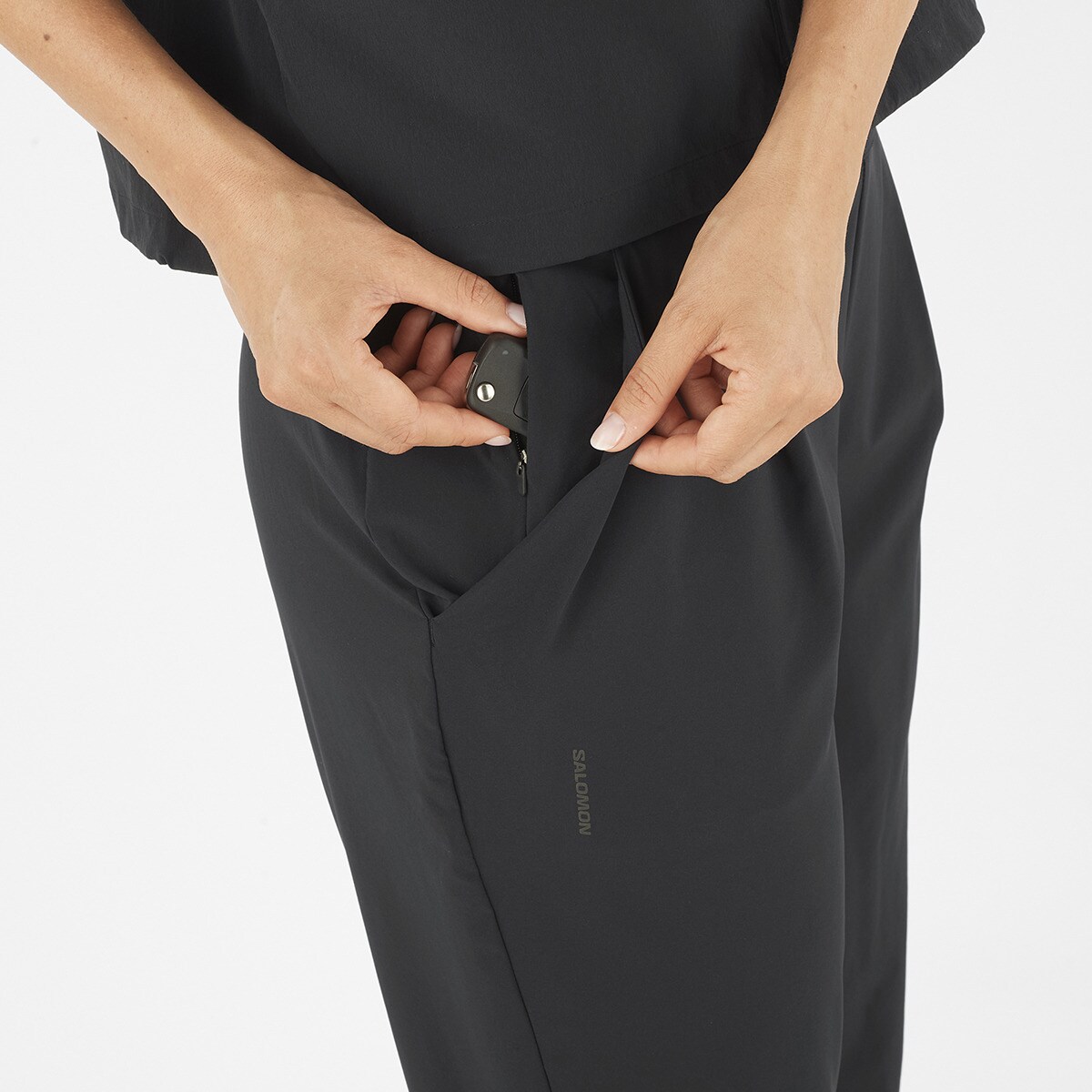 Pantalones de mujer COMET Salomon - Negro Negro-4