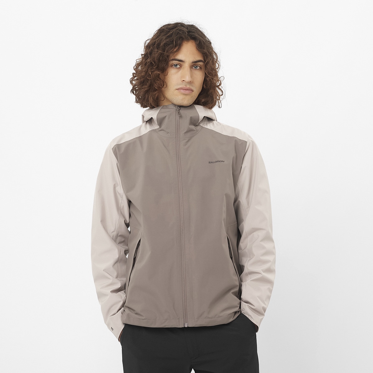 Imagen 0 de Chaqueta shell de hombre OUTSCAPE 2L Salomon Rojo