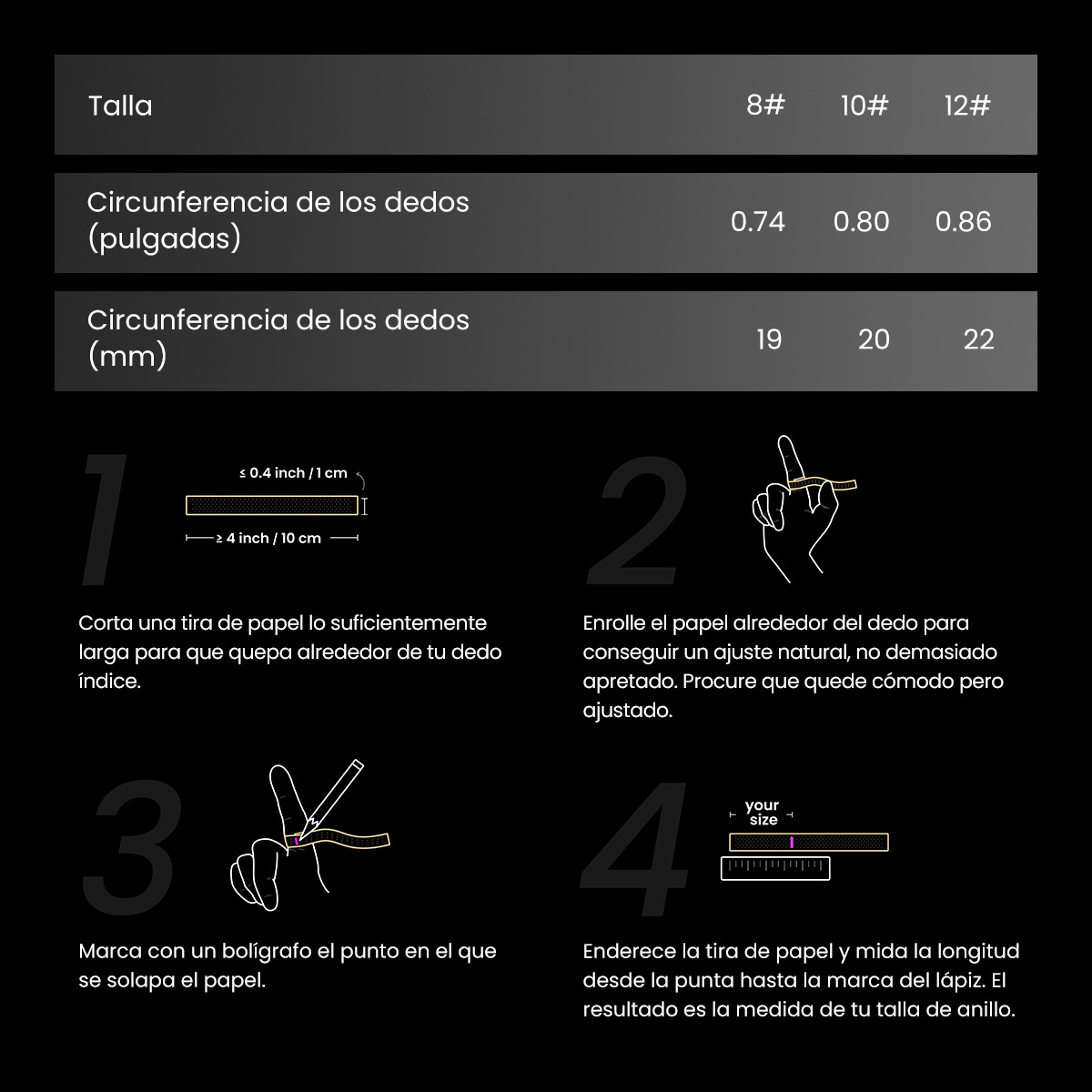 Anillo inteligente Amazfit Helio Ring Titanio Oro-13