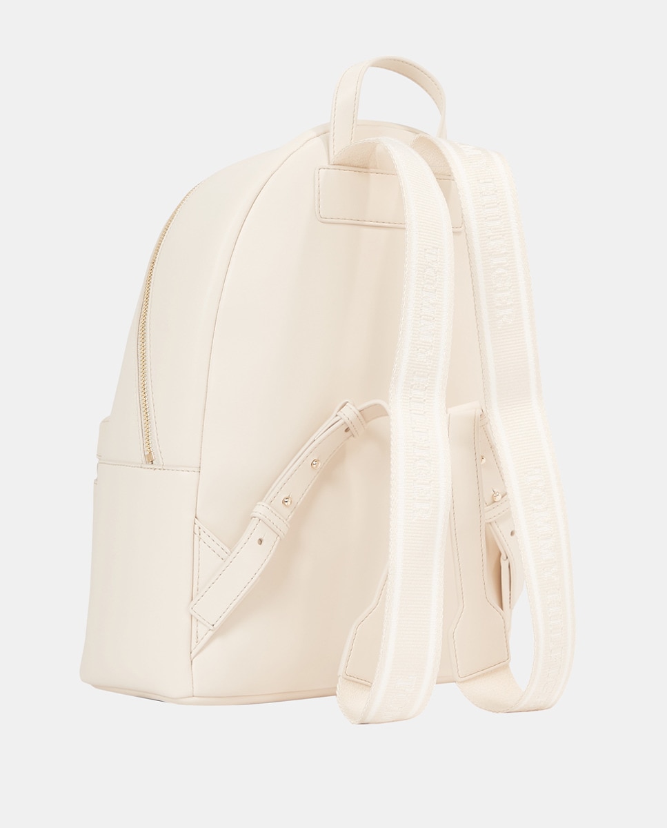 Mochila com Fecho de Correr Branco-2