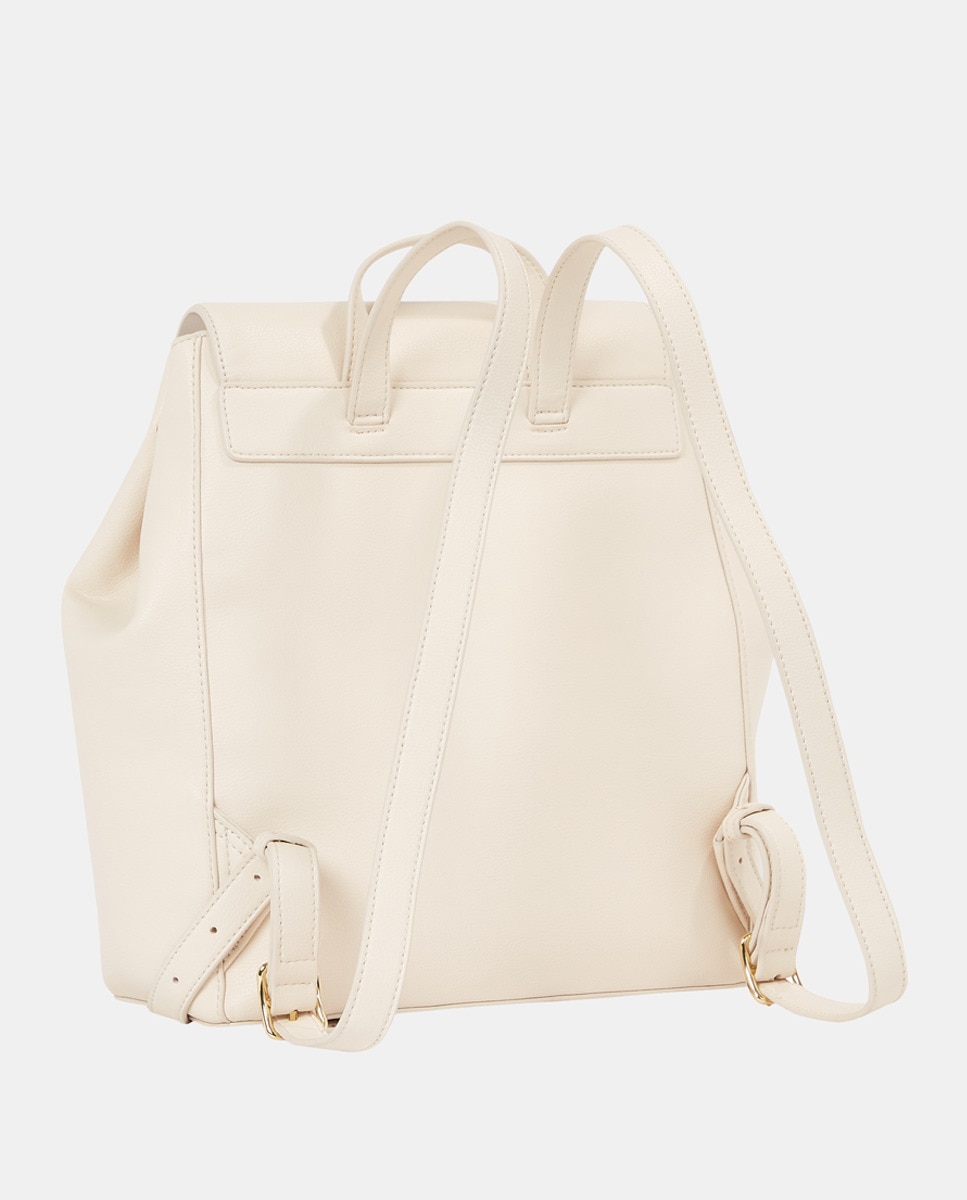 Mochila com Aba Branco-2