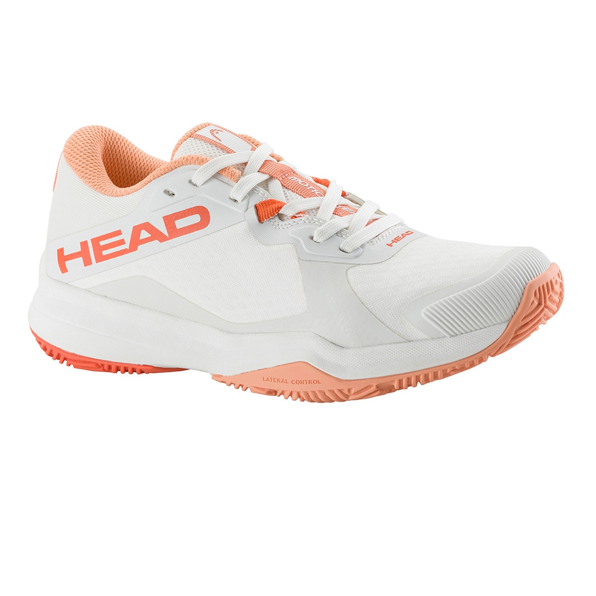 Sapatilhas de Padel de Mulher Motion Team Padel Branco / Coral-1