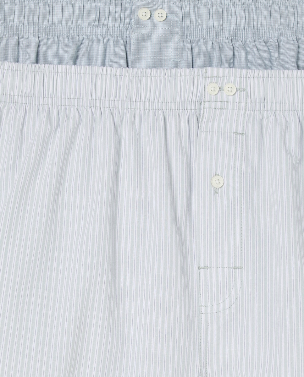 Pack 2 boxer algodón hombre Verde-4