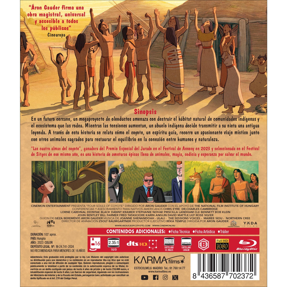 Las cuatro almas del coyote (Blu-Ray) 3