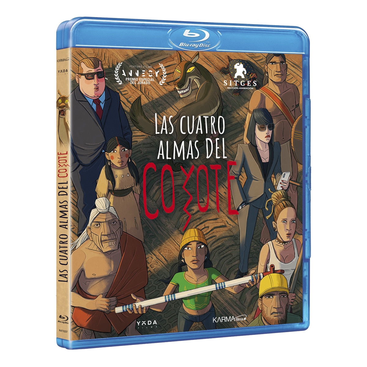 Imagen 0 de Las cuatro almas del coyote (Blu-Ray)