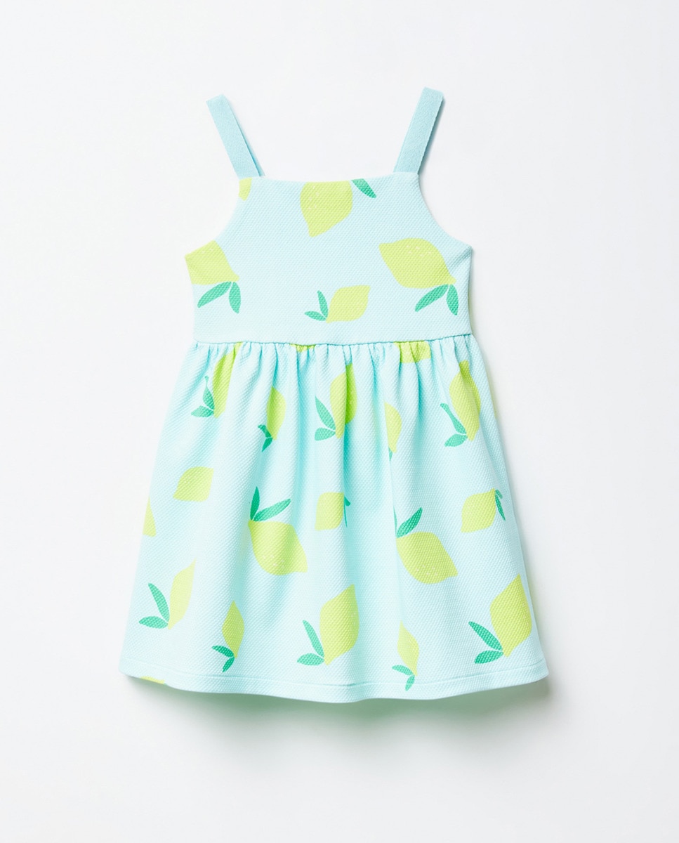 Vestido com Estrutura Amarelo-1