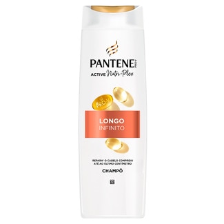 Champô Pro-V Active Nutri-Plex Longo Infinito embalagem 325 ml - Pantene
