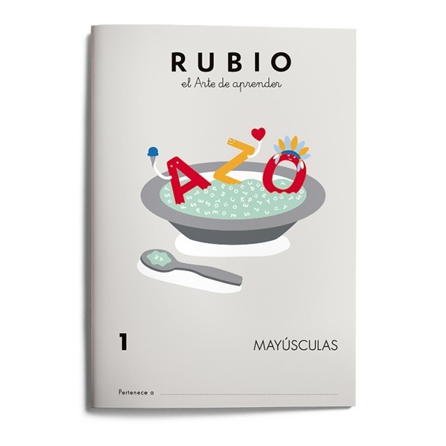 Imagen 0 de Mayúsculas RUBIO 1  (Tapa blanda)