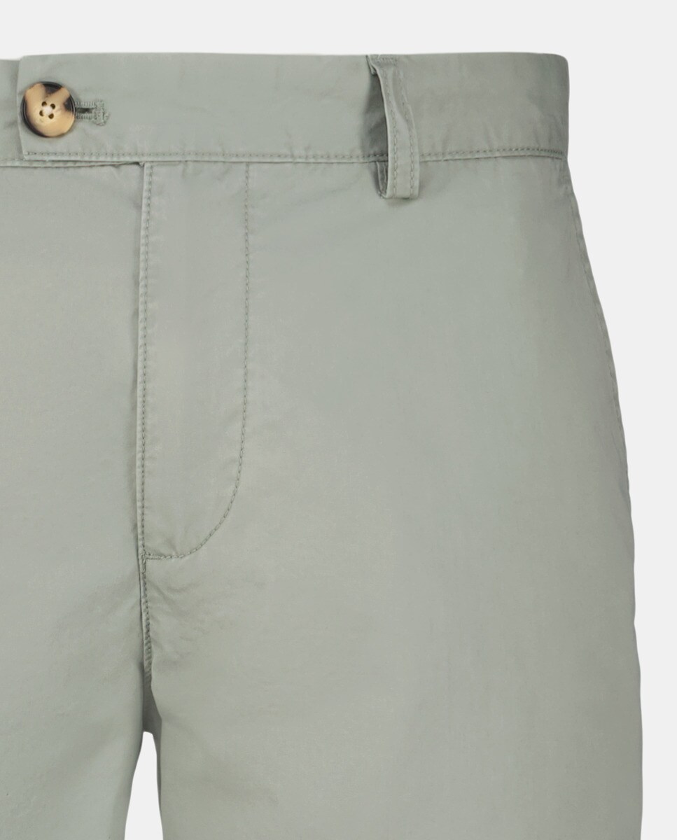 Bermuda chino básico hombre Verde claro-5