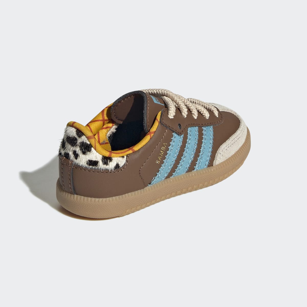 Sapatilhas Casual de Bebés SAMBA OG EL I Originals Castanho-5