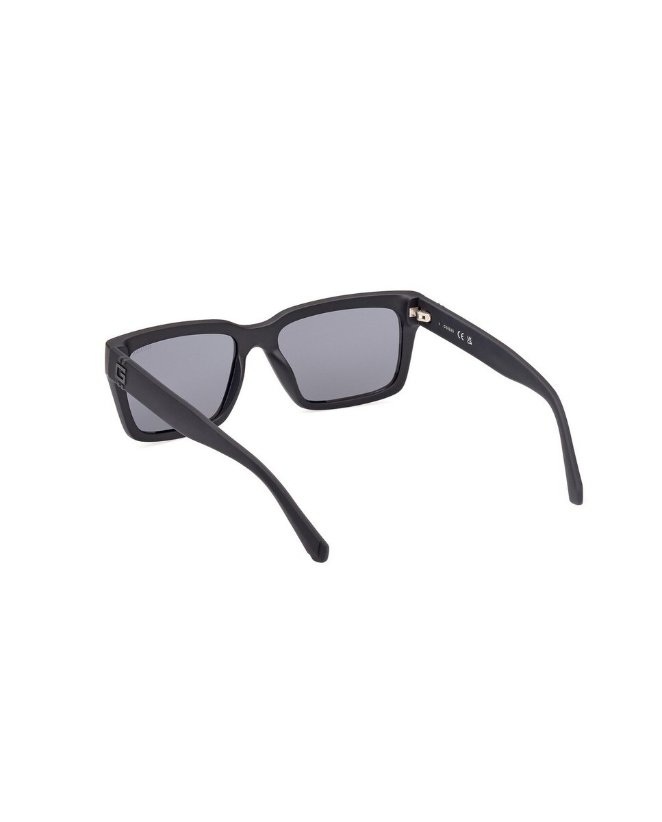 Óculos de Sol Retangular em Injetado - Preto mate 3