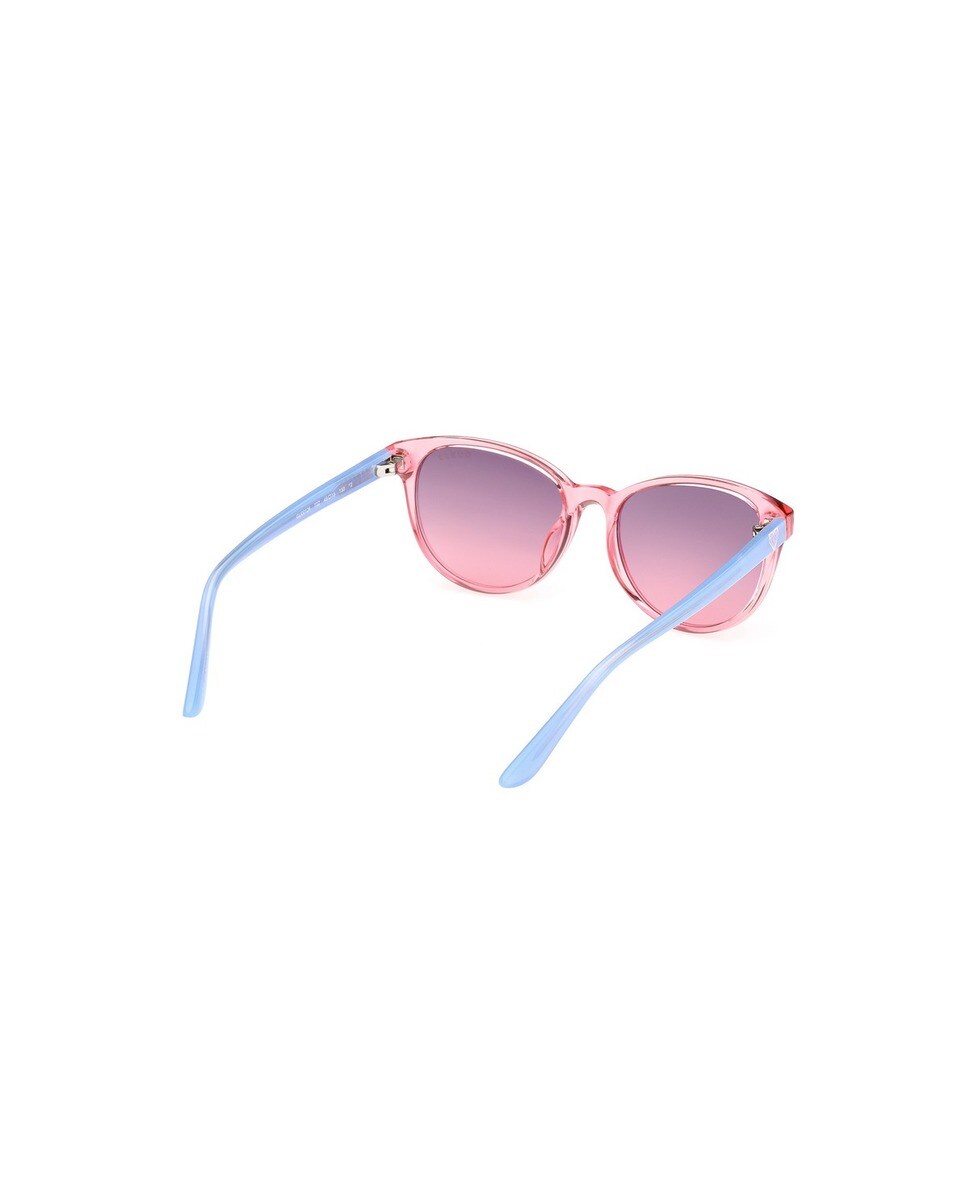 Óculos de Sol Gato em Injetado - Rosa e Azul 4