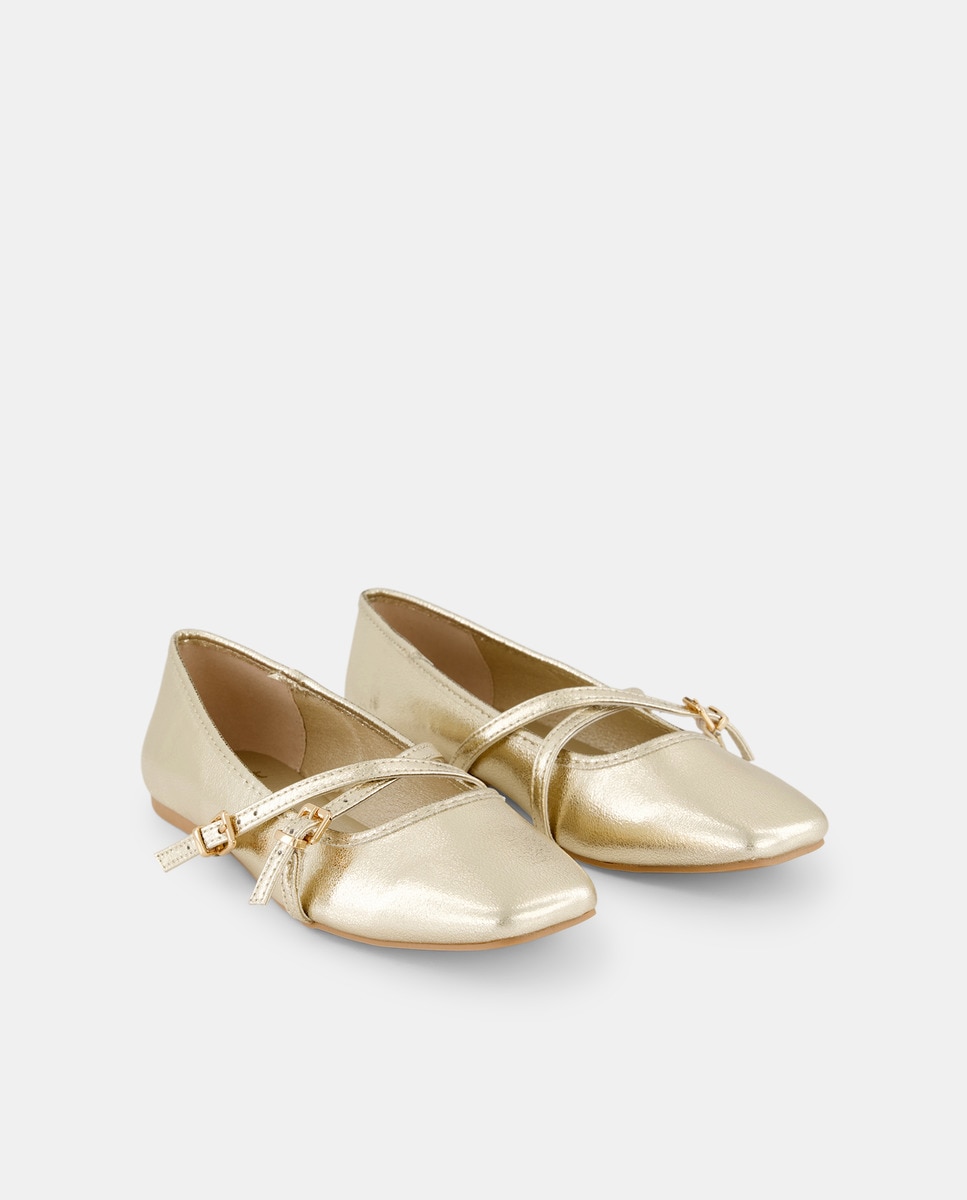 Bailarina  laminada Oro-2