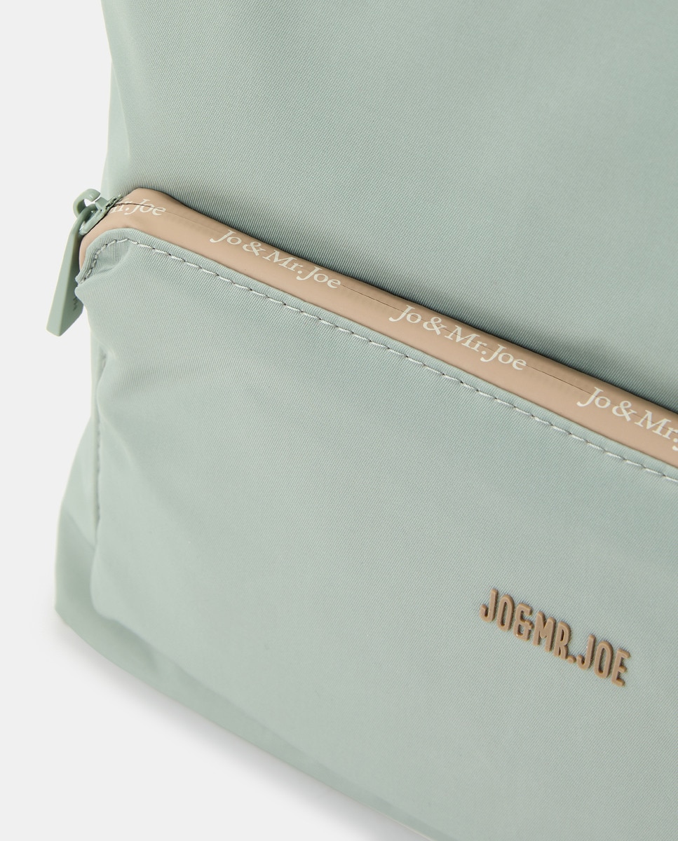 Mochila com Detalhe na Alça 582 Verde Água-3