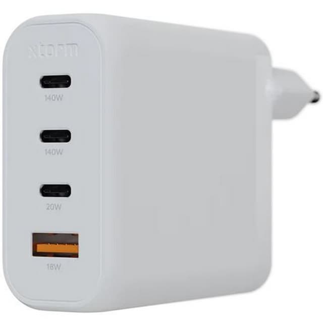 Imagem 0 de Carregador 2x USB-C 140W + 1x USB-C 20W + 1x USB-A 18W - Xtorm XEC140 