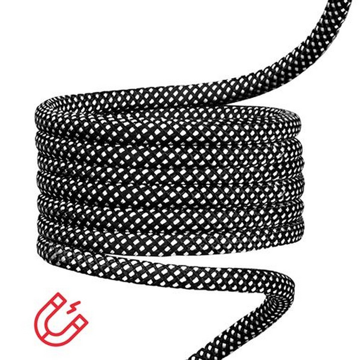 Cabo Magnético Swissten USB-C para Lightning 1m - Preto 4