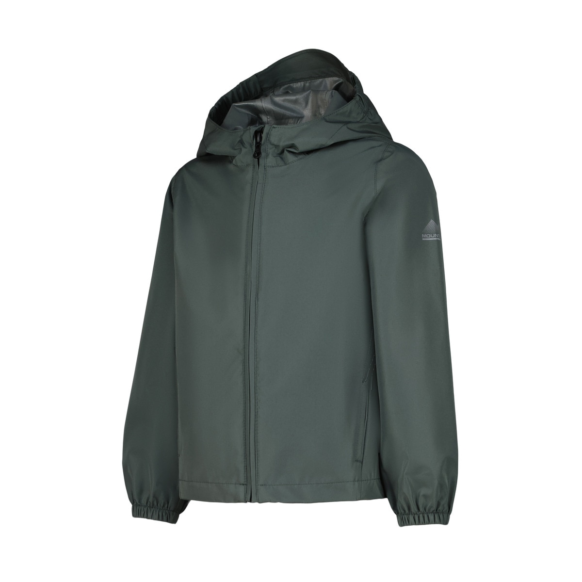 Casaco 3K/3K Impermeável de Montanha de Menino Verde-4