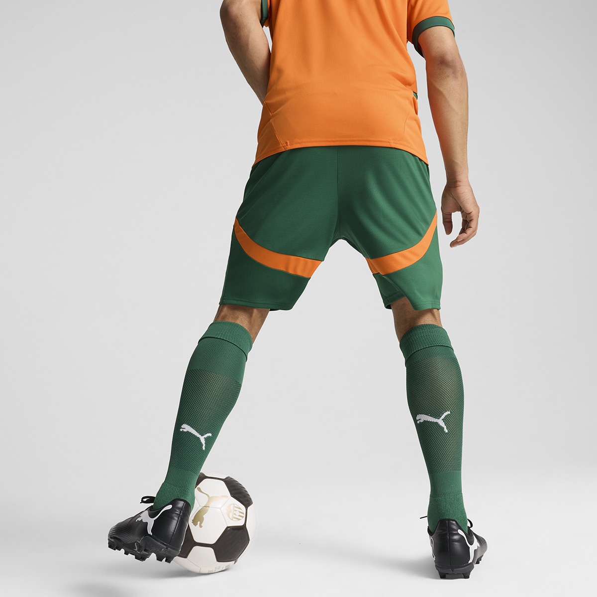 Calções de Homem 3.º Equipamento Valencia CF 2024-2025 Laranja-2