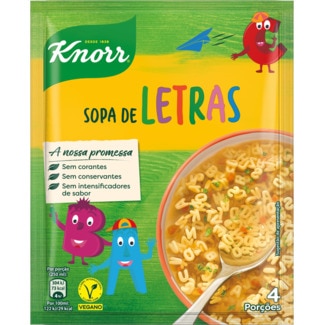 Sopa de Letras embalagem 82 g - Knorr