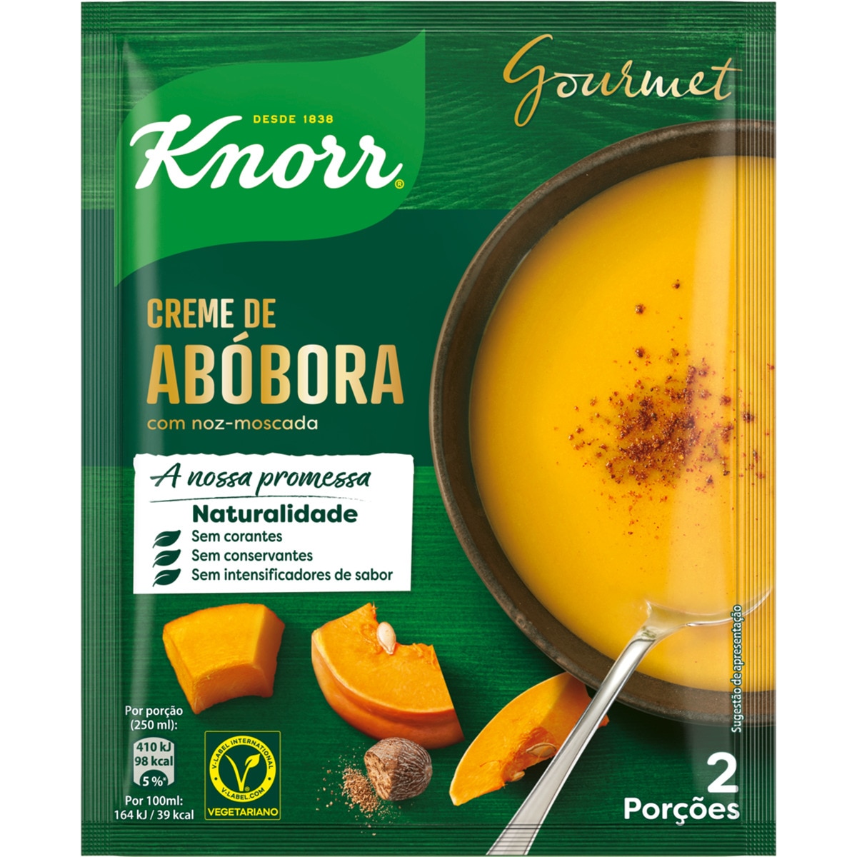 Sopa de Abóbora Gourmet embalagem 50 g