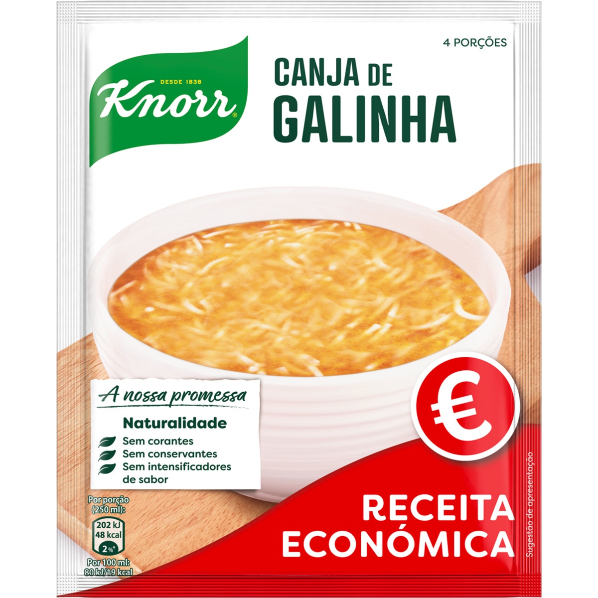 Canja de Galinha Económica embalagem 58 g