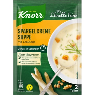 Creme de Espargos com Croutons embalagem 59 g - Knorr