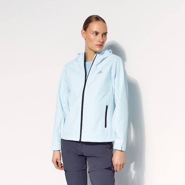 Imagen 0 de Softshell con capucha de montaña de mujer
