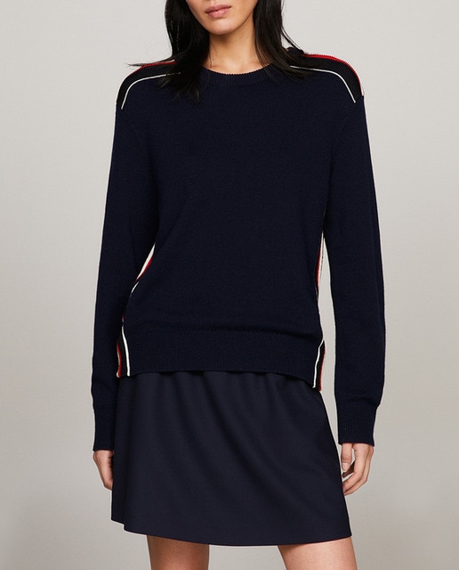 Imagen 0 de Jersey de mujer regular de cuello redondo