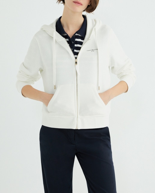 Imagen 0 de Sudadera de mujer regular con capucha