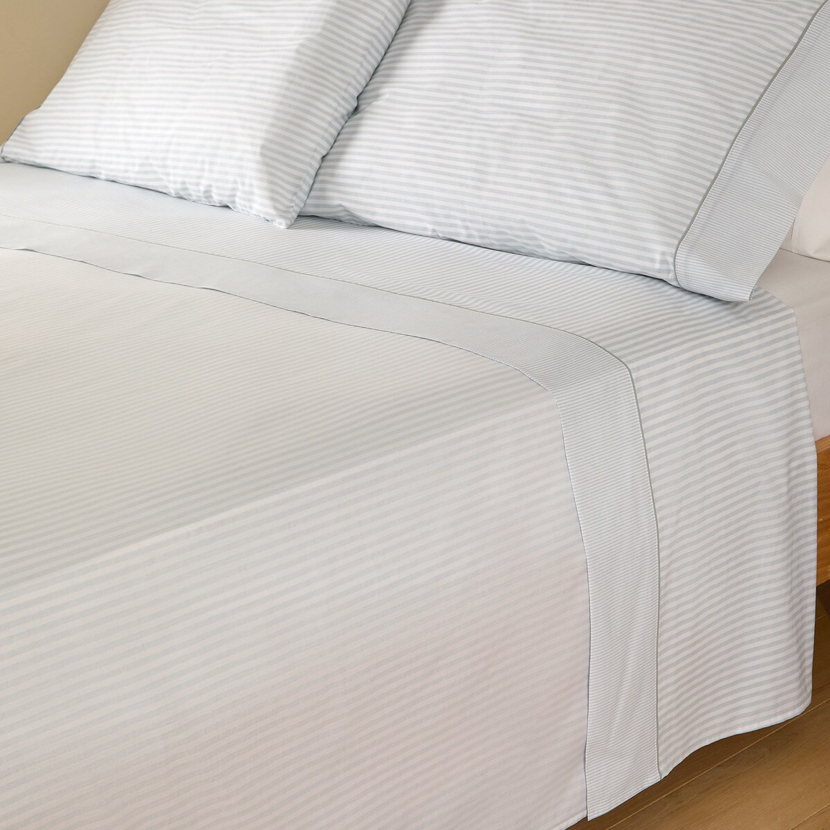 Conjunto de Lençóis de Algodão Martin Azul-3