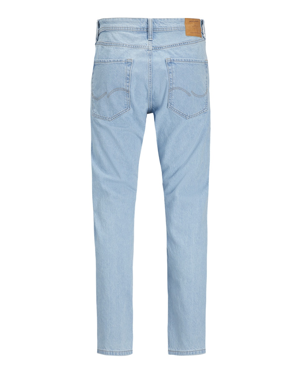 Jeans Loose Fit de Cintura Baixa Azul-7