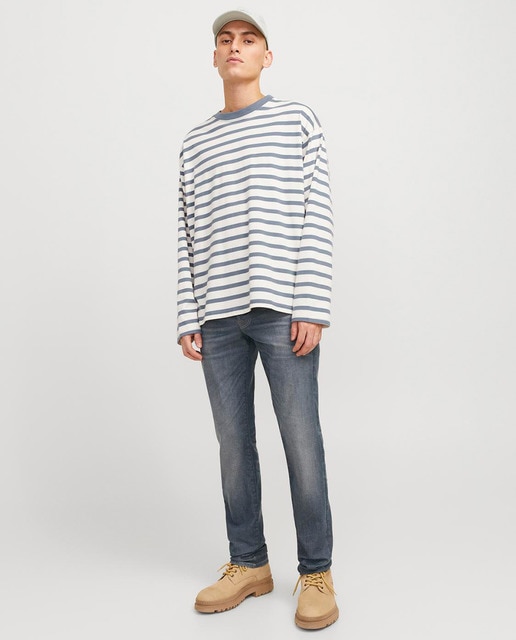 Imagem 0 de Jeans Slim com Cintura Baixa
