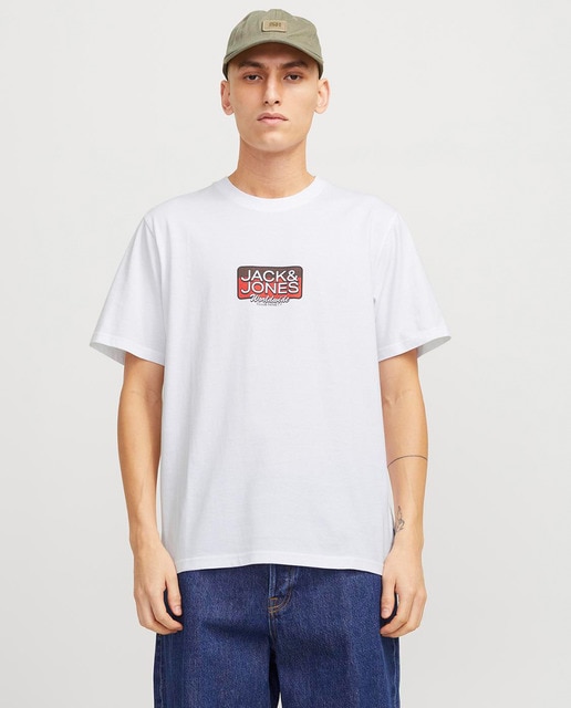 Imagen 0 de Camiseta de mangas cortas de con logo frontal de hombre
