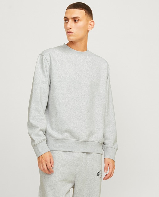Imagem 0 de Sweatshirt Lisa de Manga Comprida e Gola Redonda