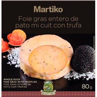 Foie Gras de Pato com Trufa embalagem 80 g - Martiko