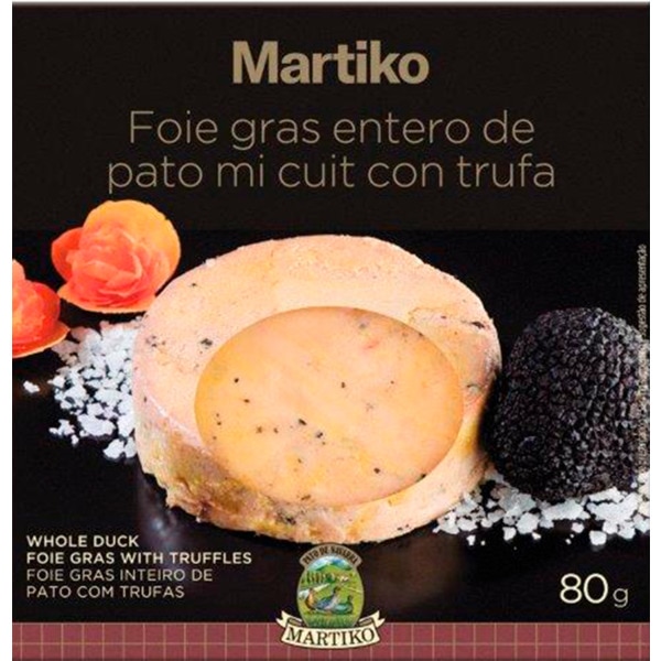 Foie Gras de Pato com Trufa embalagem 80 g