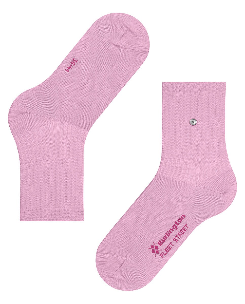 Meias Caneladas Rosa-4
