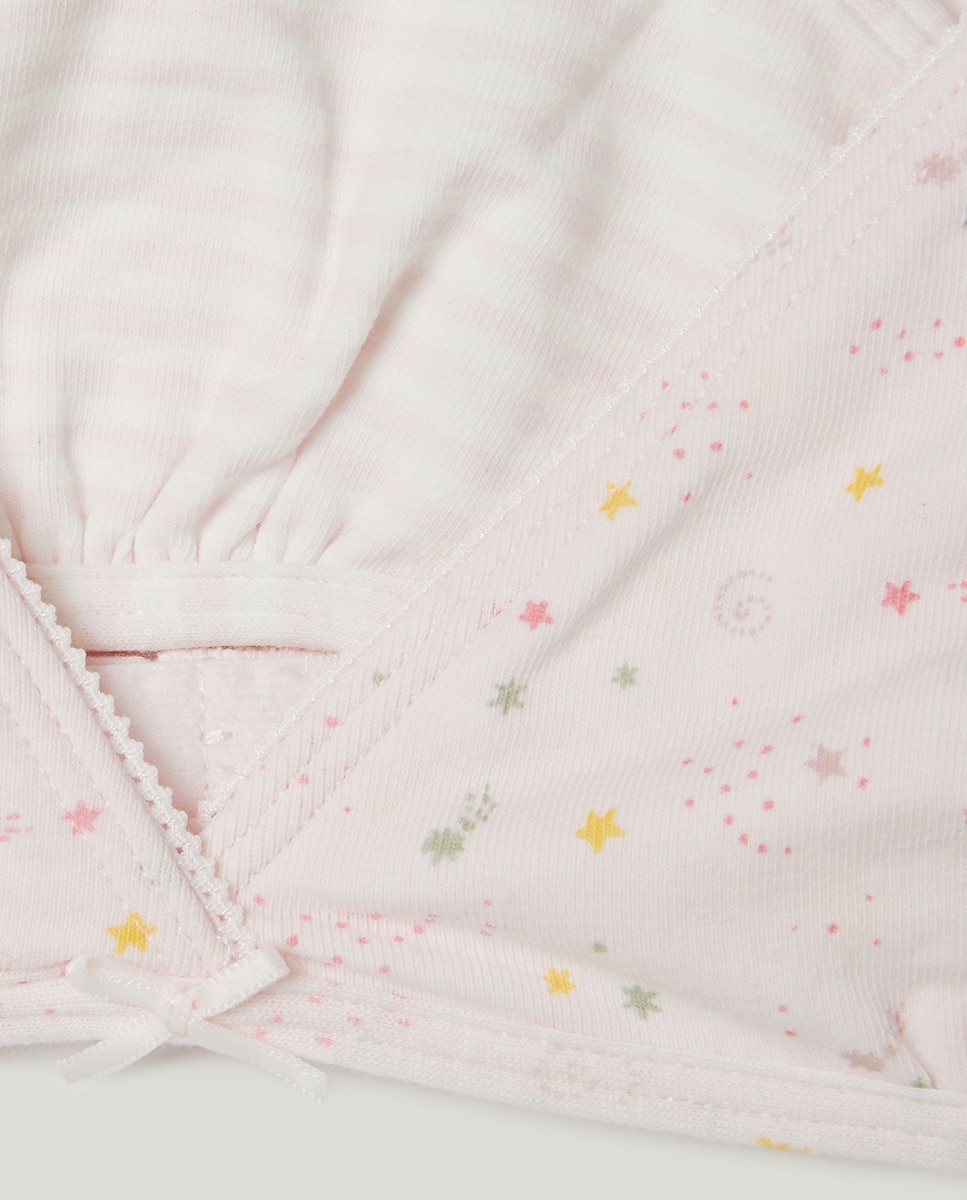 Pack de 2 Tops Triangulares Multicolor-3