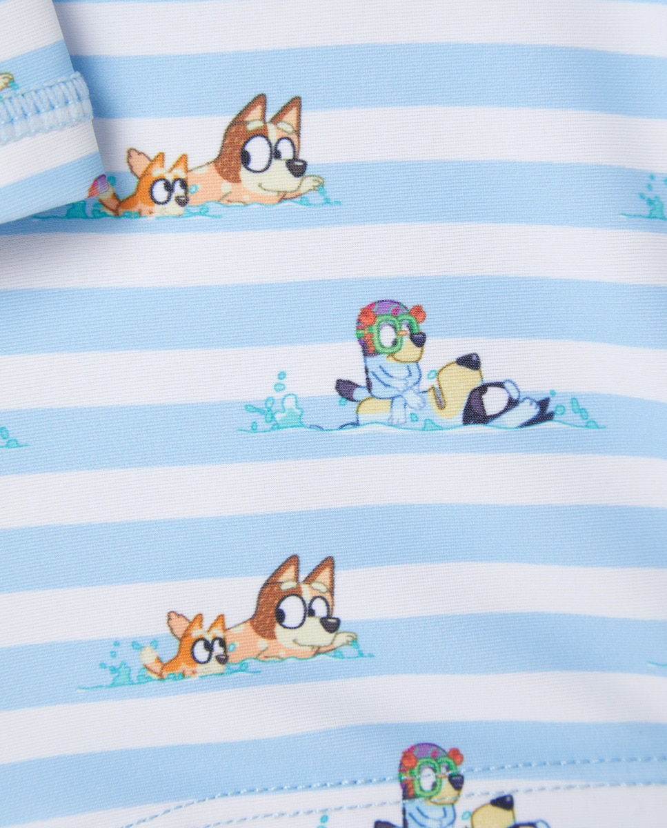 Conjunto Bluey de Bebé Azul-3