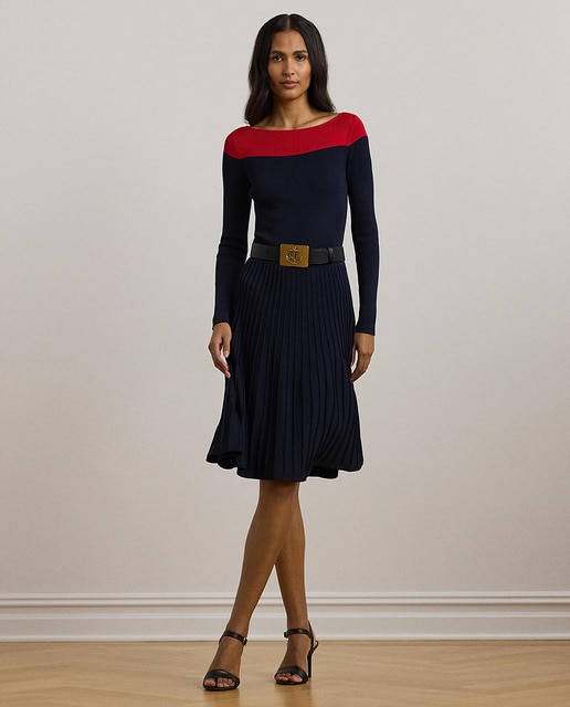 Imagem 0 de Vestido midi justo com manga comprida
