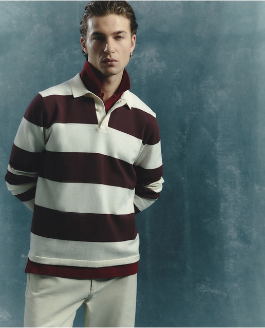Imagen 0 de Jersey polo rayas