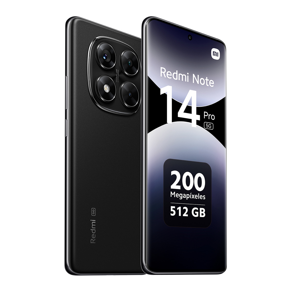 Xiaomi Redmi Note 14 Pro 5G 12GB + 512GB móvil libre Negro Medianoche-4
