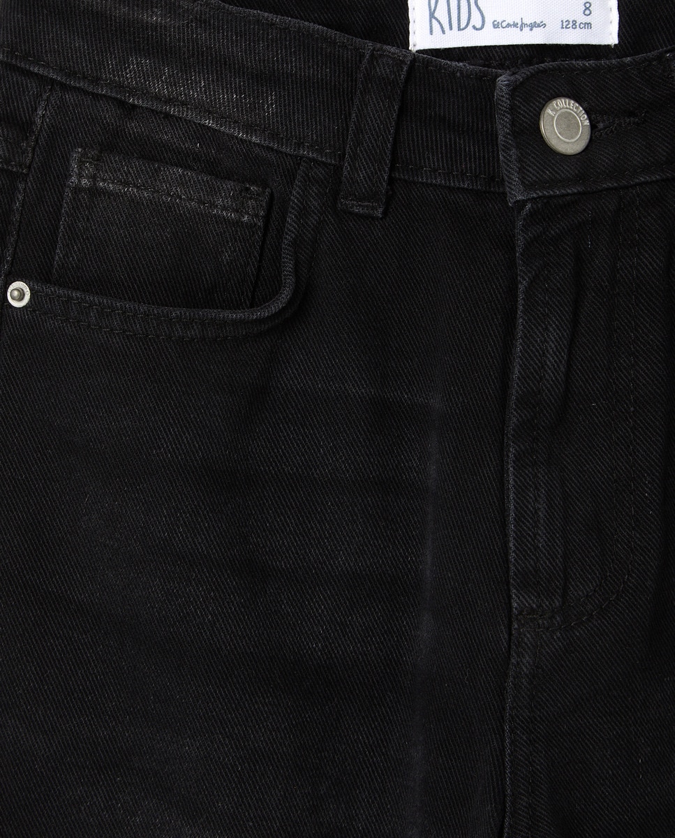 Bermudas de Ganga Preto Intenso-5