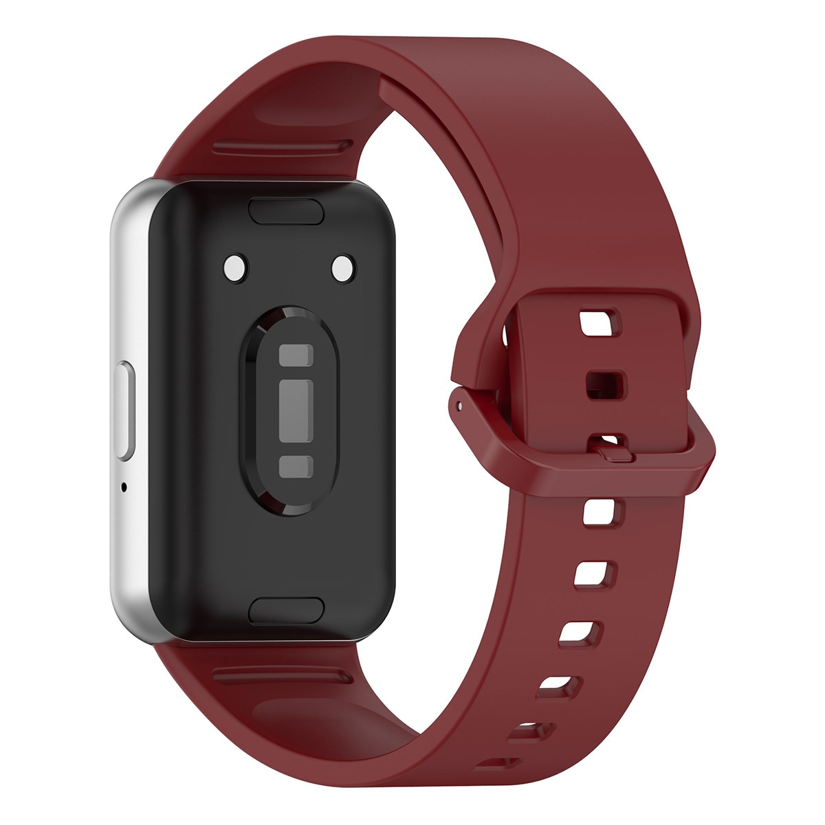 Pack de 2 unidades Correa Silicona Friendly License Vino y Lila para Samsung Galaxy Watch Fit 3 Multicolor-7